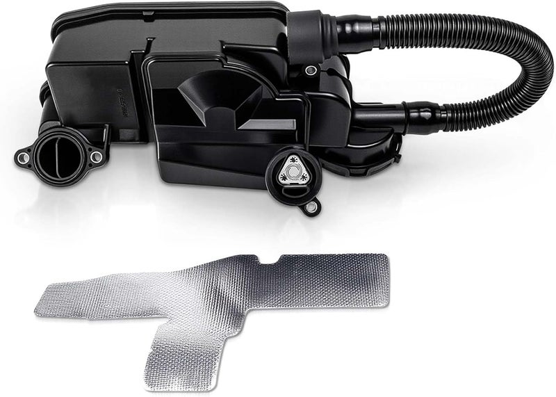 RHAOCZIYAUTO Air Oil Separator Assembly Fit for Ford F250 F350 Super Duty 2017-2019 6.7L Powerstroke Diesel - PCV CCV Vent Valve Engine Crankcase Replaces# FC3Z-6A785-F, FC3Z-6A785-D, FC3Z6A785F - without Sensor - Image 1